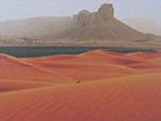 Un pays vert dans le désert Click to view high resolution version