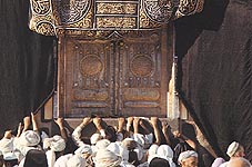 La porte de la Kaaba Click to view high resolution version