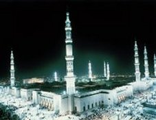 La Mosquée du Prophète à Médine Click to view high resolution version